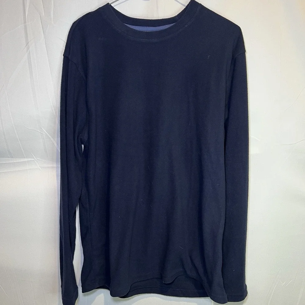 Perry Ellis Men's Size Small Crew Neck‎ Blue Sweater S